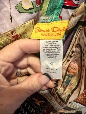 Bernie Dexter Fairytale Colorful Mixed Print Cotton Dress
